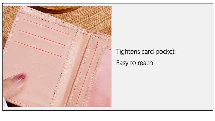 Quilted PU Leather Wallet